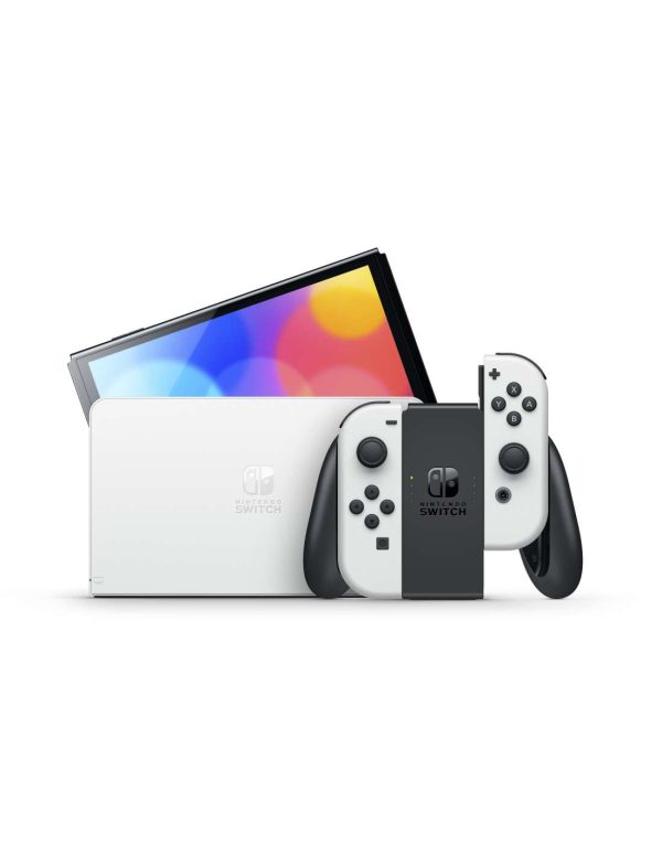 Nintendo Switch OLED 7" Blanca 64GB - Imagen 2