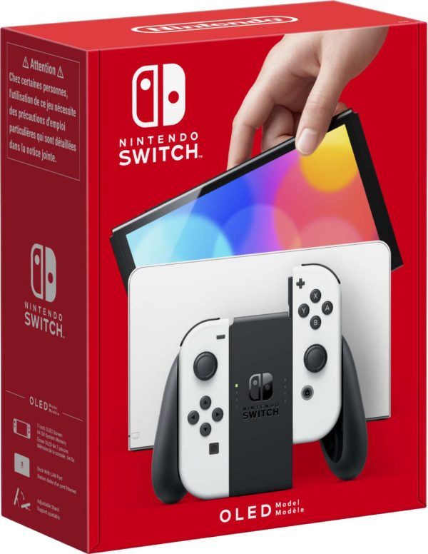 Nintendo Switch OLED 7" Blanca 64GB - Imagen 7